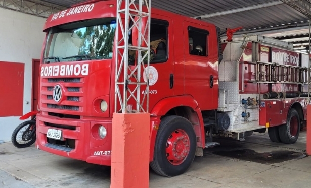 Bombeiros são acionados após princípio de incêndio em Itaperuna
